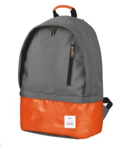 Obrázek TRUST Batoh na notebook 16" Cruz Backpack grey/orange