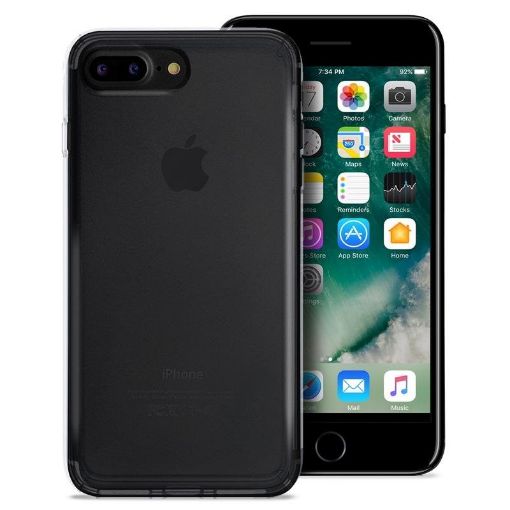 Obrázek Puro zadní kryt "0.3 NUDE" pro Apple iPhone 7 Plus / iPhone 8 Plus, černá