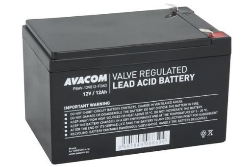 Obrázek AVACOM baterie 12V 12Ah F2 DeepCycle (PBAV-12V012-F2AD)