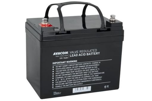 Obrázek AVACOM baterie 12V 34Ah M6 DeepCycle (PBAV-12V034-M6AD)