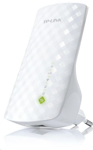 Obrázek TP-Link RE200 AC750 DualBand wiFi extender, 802.11ac/a/b/g/n, interní antény