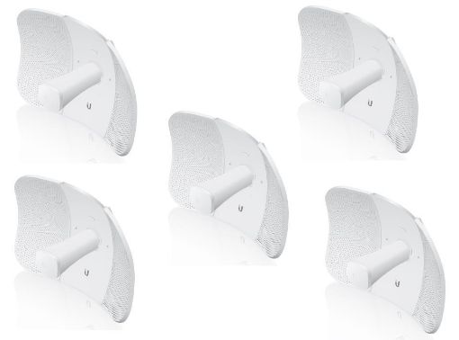 Obrázek UBNT airMAX LiteBeam 5AC Gen2, 5-PACK, bez PoE adaptérů!  [450+Mbps AP/Client, 5GHz, anténa 23dBi, 5GHz, airMAXac]