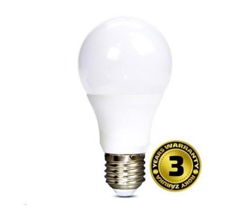 Obrázek Solight LED žárovka, klasický tvar, 7W, E27, 3000K, 270°, 520lm