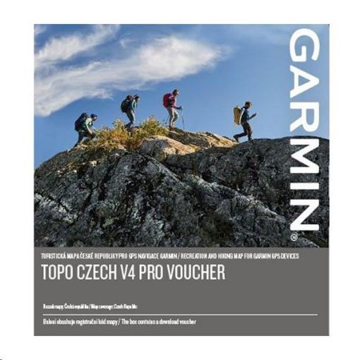 Obrázek GARMIN Topo Czech V4 PRO - voucher