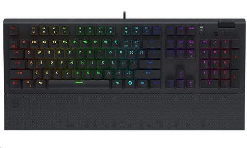Obrázek SPC Gear klávesnice GK650K Omnis / herní / mechanická / Kailh Brown / RGB / US layout / černá