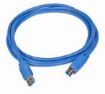 Obrázek Kabel USB 3.0 A-B propojovací 1,8m (modrý) Gembird