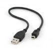 Obrázek GEMBIRD Kabel USB 2.0 A-Mini B (5pin) 30cm k externím HDD