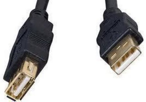 Obrázek GEMBIRD Kabel USB 2.0 A-A prodlužovací 3m Professional (černý, zlacené kontakty)