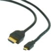 Obrázek Kabel HDMI - HDMI Micro 1,8m (v1.3, M/M, stíněný, zlacené kontakty) GEMBIRD 