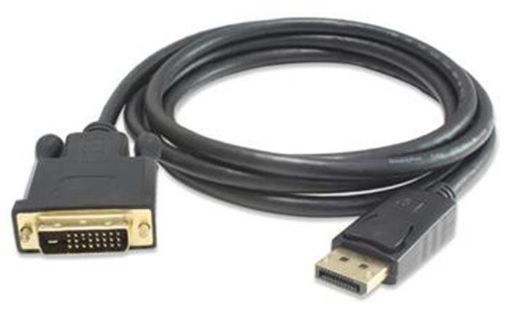 Obrázek PremiumCord DisplayPort na DVI kabel 3m, stín. M/M