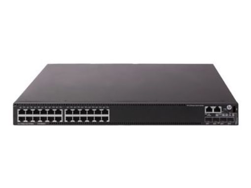 Obrázek HPE FlexNetwork 5130 24G 4SFP+ 1-slot HI Switch (Must select min 1 power supply jd362B) JH323A RENEW