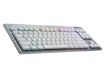 Obrázek Logitech Mechanical Gaming Keyboard G915 TKL Tenkeyless LIGHTSPEED Wireless RGB - Tactile - WHITE - CZ/SK