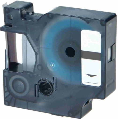 Obrázek Xerox kompatibilní páska s DYMO 40916 S0720710, 9mm x 7m, černý tisk / modrý podklad, D1 - ALLPRINT