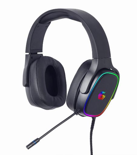 Obrázek GEMBIRD sluchátka s mikrofonem GHS-SANPO-S300, gaming, USB 7.1, RGB LED