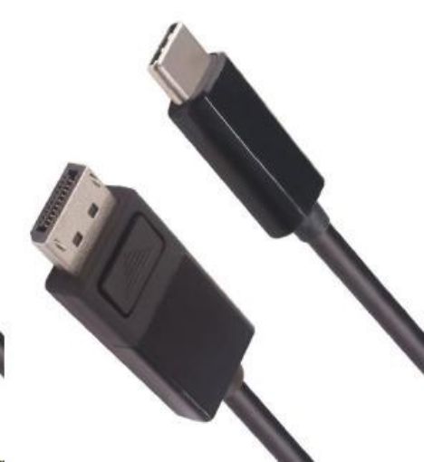 Obrázek PremiumCord kabel USB-C male na DP1.4 8K DisplayPort male 2m