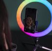 Obrázek Doerr Vlogging Kit VL-26 LED RGB videosvětlo pro SmartPhone