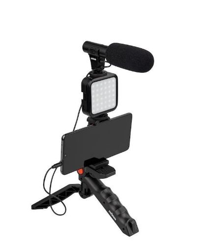 Obrázek Doerr Vlogging Kit VL-5 Microphone videosvětlo pro SmartPhone