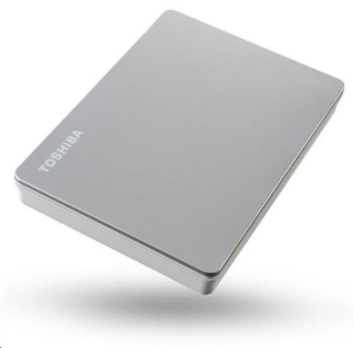 Obrázek TOSHIBA HDD CANVIO FLEX 2TB, 2,5", USB 3.2 Gen 1, stříbrná / silver