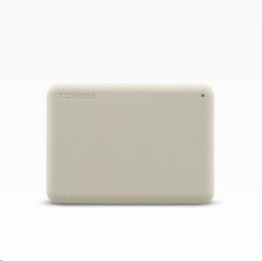 Obrázek TOSHIBA HDD CANVIO ADVANCE (NEW) 2TB, 2,5", USB 3.2 Gen 1, bílá / white