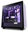 Obrázek NZXT skříň H7 Flow edition  / ATX / 2x120 mm fan / USB-C / 2x USB / prosklená bočnice / mesh panel / bíločerná