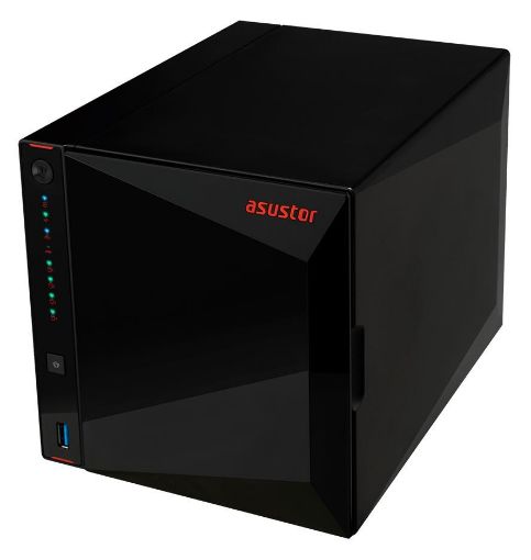 Obrázek Asustor AS5304T 4-bay NAS Nimbustor 4, 4GB DDR4, 2x2.5GE, 3xUSB3.2, Celeron J4105 4core 1.5GHz