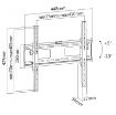 Obrázek Reflecta PLANO Flat 55-4040T nástěnný TV držák