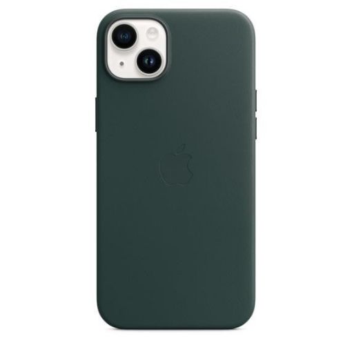 Obrázek APPLE iPhone 14 Plus kožené pouzdro s MagSafe - Forest Green