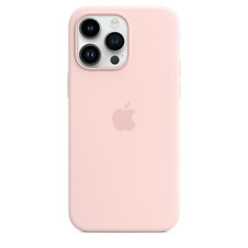 Obrázek APPLE iPhone 14 Pro Max silikonové pouzdro s MagSafe - Chalk Pink