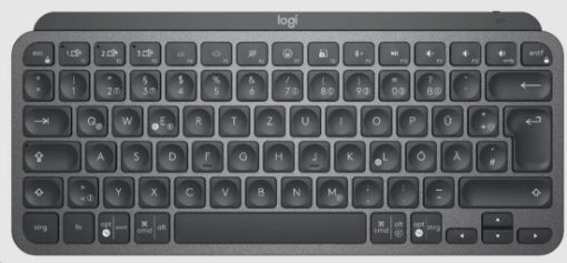 Obrázek Logitech Wireless Keyboard MX KEYS MINI, DE, Graphite