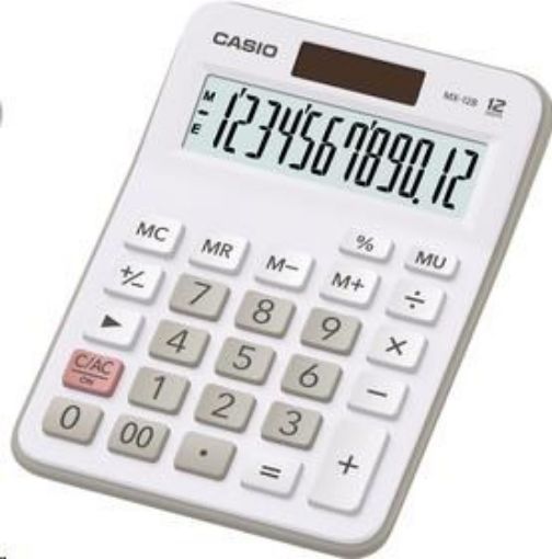 Obrázek CASIO kalkulačka MX 12 B WE, Stolní kalkulátor