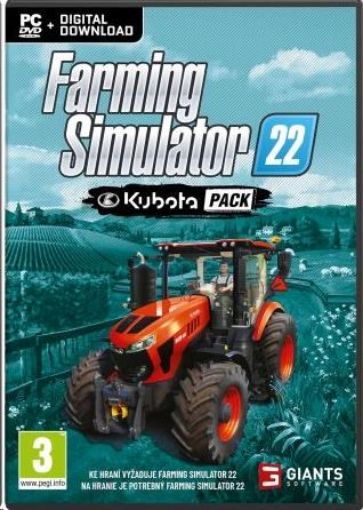 Obrázek PC hra Farming Simulator 22: Kubota Pack