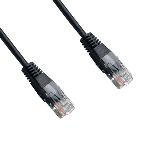 Obrázek DATACOM patch cord UTP cat5e 1M černý