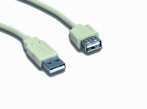 Obrázek Kabel USB A-A 0,75m 2.0 prodl.