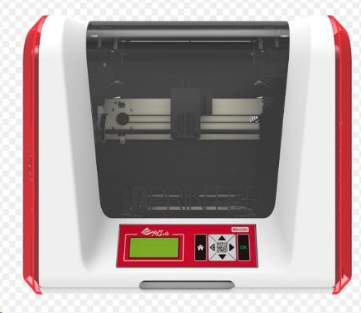 Obrázek 3D tiskárna XYZ da Vinci Junior 2.0 mix (PLA, PETG, Tough PLA,150x150x150 mm, 100-400 mikronů, USB, SD karta, Wi-Fi)