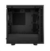 Obrázek FRACTAL DESIGN skříň Define 7 Mini Black Solid, USB 3.1 Type-C, 2x USB 3.0, bez zdroje, mATX