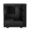 Obrázek FRACTAL DESIGN skříň Define 7 Mini Black Solid, USB 3.1 Type-C, 2x USB 3.0, bez zdroje, mATX