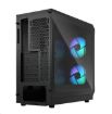 Obrázek FRACTAL DESIGN skříň Focus 2 RGB Black TG Clear Tint, 2x USB 3.0, bez zdroje, mATX