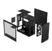 Obrázek FRACTAL DESIGN skříň Focus 2 RGB Black TG Clear Tint, 2x USB 3.0, bez zdroje, mATX