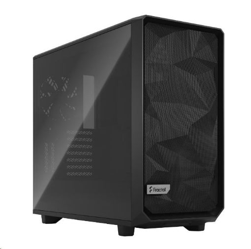 Obrázek FRACTAL DESIGN skříň Meshify 2 Black TG Light Tint, USB 3.1 Type-C, 2x USB 3.0, bez zdroje, E-ATX