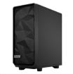 Obrázek FRACTAL DESIGN skříň Meshify 2 Compact Black Solid, USB 3.1 Type-C, 2x USB 3.0, bez zdroje, mATX