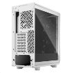 Obrázek FRACTAL DESIGN skříň Meshify 2 Compact White TG Clear Tint, USB 3.1 Type-C, 2x USB 3.0, bez zdroje, mATX