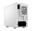 Obrázek FRACTAL DESIGN skříň Meshify 2 Nano White TG Clear Tint, USB 3.1 Type-C, 2x USB 3.0, bez zdroje, miniITX