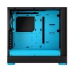 Obrázek FRACTAL DESIGN skříň Pop Air RGB Cyan Core TG Clear Tint, 2x USB 3.0, bez zdroje, ATX