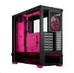 Obrázek FRACTAL DESIGN skříň Pop Air RGB Magenta Core TG Clear Tint, 2x USB 3.0, bez zdroje, ATX