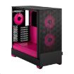 Obrázek FRACTAL DESIGN skříň Pop Air RGB Magenta Core TG Clear Tint, 2x USB 3.0, bez zdroje, ATX