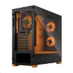 Obrázek FRACTAL DESIGN skříň Pop Air RGB Orange Core TG Clear Tint, 2x USB 3.0, bez zdroje, ATX