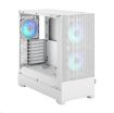 Obrázek FRACTAL DESIGN skříň Pop Air RGB White TG Clear Tint, 2x USB 3.0, bez zdroje, ATX