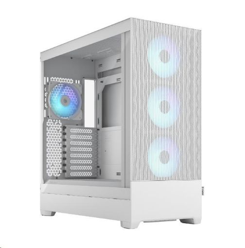 Obrázek FRACTAL DESIGN skříň Pop XL Air RGB White TG Clear Tint, 2x USB 3.0, bez zdroje, E-ATX