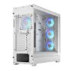 Obrázek FRACTAL DESIGN skříň Pop XL Air RGB White TG Clear Tint, 2x USB 3.0, bez zdroje, E-ATX