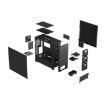 Obrázek FRACTAL DESIGN skříň Pop XL Silent Black Solid, 2x USB 3.0, bez zdroje, E-ATX